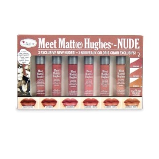 theBalm Meet Matte Hughes Mini Kit Zestaw sześciu matowych Pomadek do ust