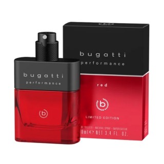 Bugatti Eau de Toilette for Men Performance Red 100 ml