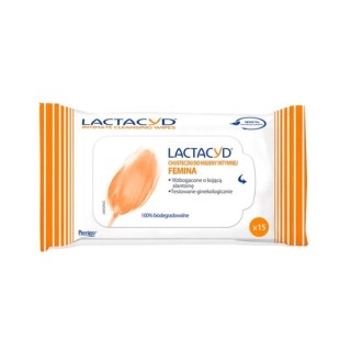 Lactacyd Femina Intimate hygiene wipes 15 pieces