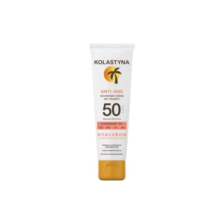 Kolastyna Anti-Age ochronny Krem do twarzy SPF50 50 ml