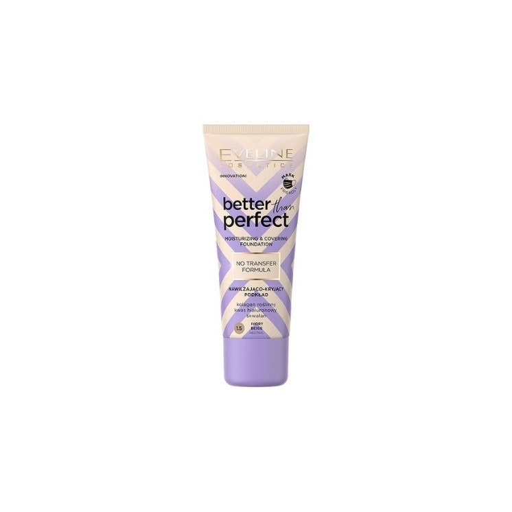 Eveline Better than Perfect nawilżająco-kryjący Podkład /1,5/ Ivory Beige 30 ml