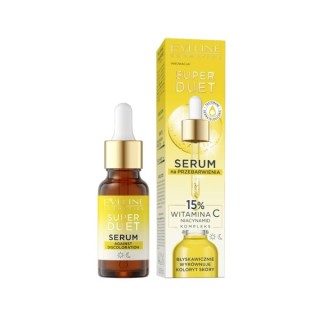 Eveline Super Duet Serum for discolorations Vitamin C 15% 18 ml