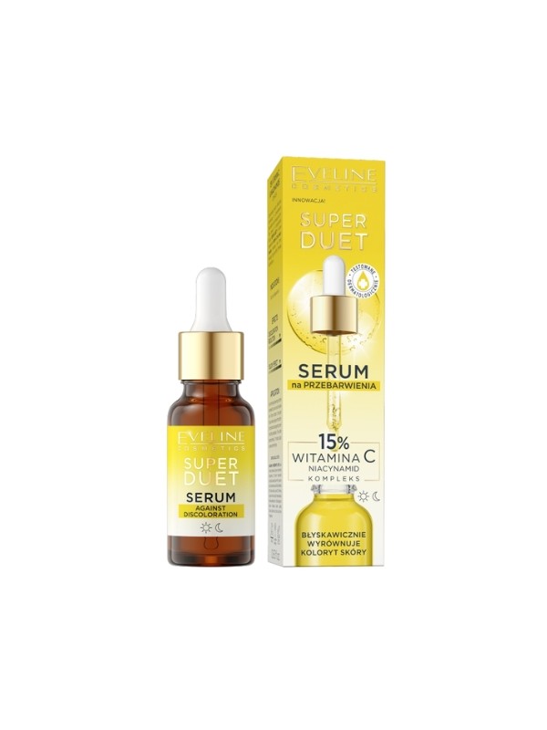 Eveline Super Duet Serum na przebarwienia Witamina C 15% 18 ml