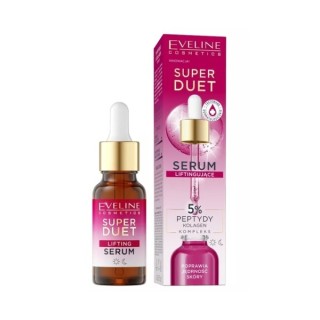 Eveline Super Duet Serum liftingujące Peptydy 5% 18 ml