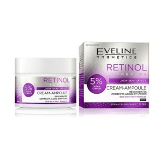 Eveline Retinol Therapy "New Skin" Effect Regenerating face cream ampoule 50 ml