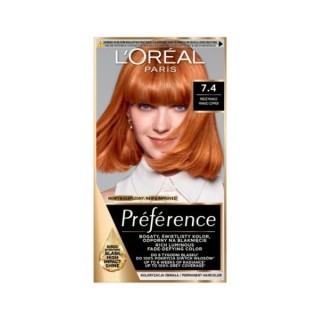 L'oreal Preference Farba do włosów /74/ Miedź Mango