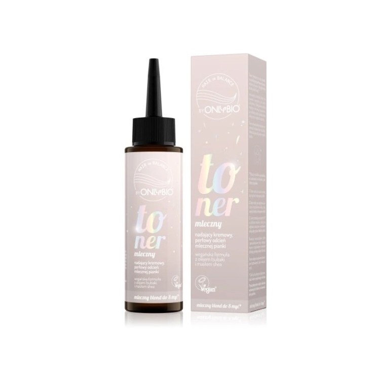 OnlyBio Hair in Balance Toner do włosów Mleczny 100 ml