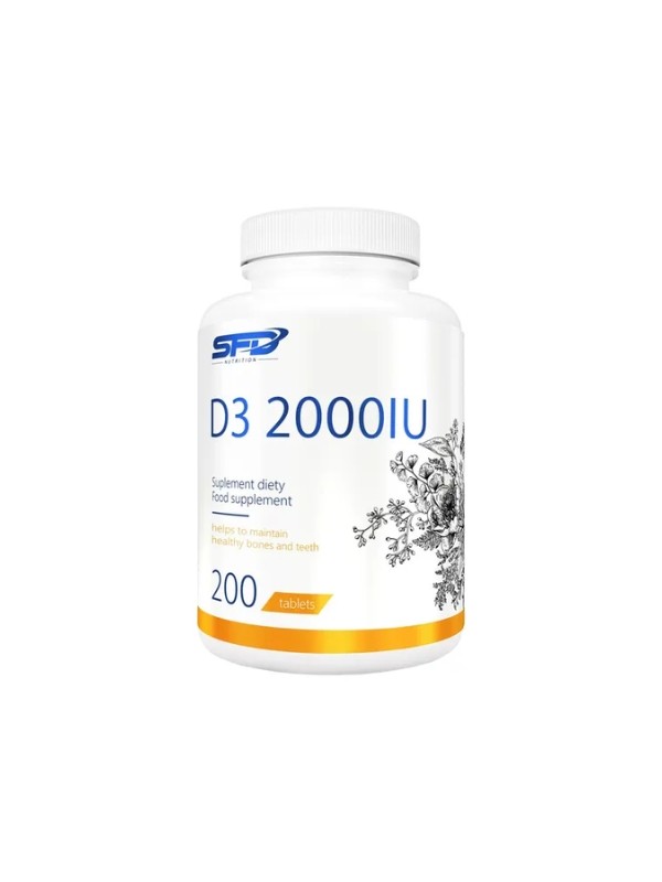 SFD D3 2000IU 200 tablets