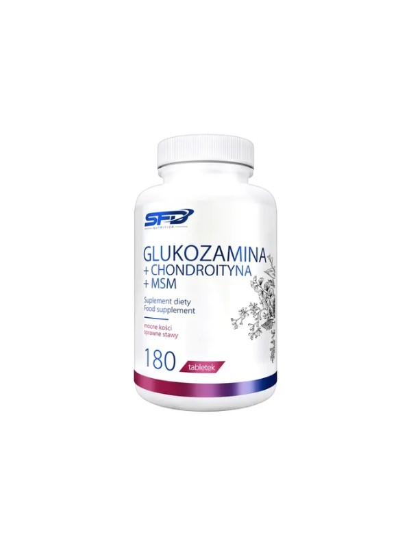 SFD Glucosamine + Chondroitin + MSM 180 tablets