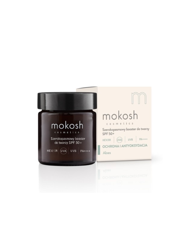 Mokosh broadband facial booster SPF50 + Aloe 30 ml