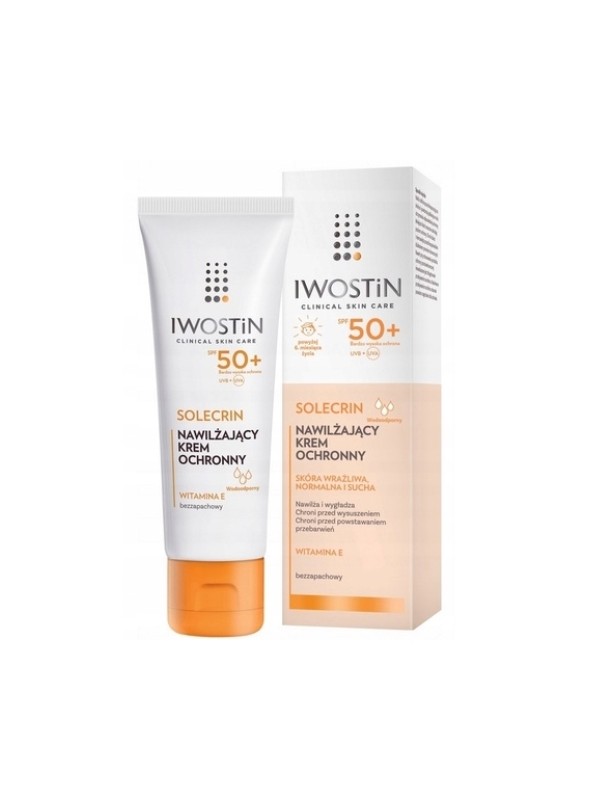 Iwostin Solecrin nawilżający Krem do twarzy ochronny SPF50 50 ml 