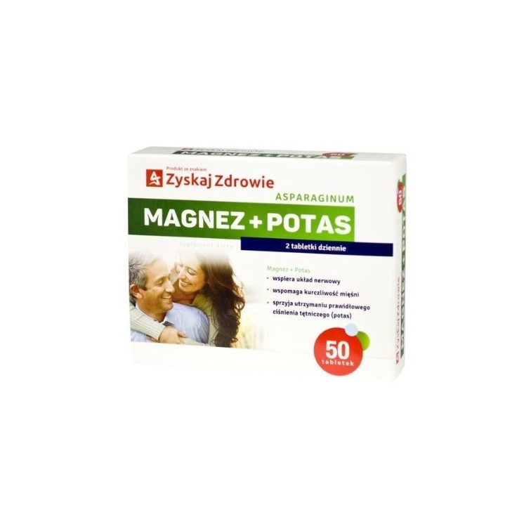 Asparaginum Magnesium + Potassium 50 tablets