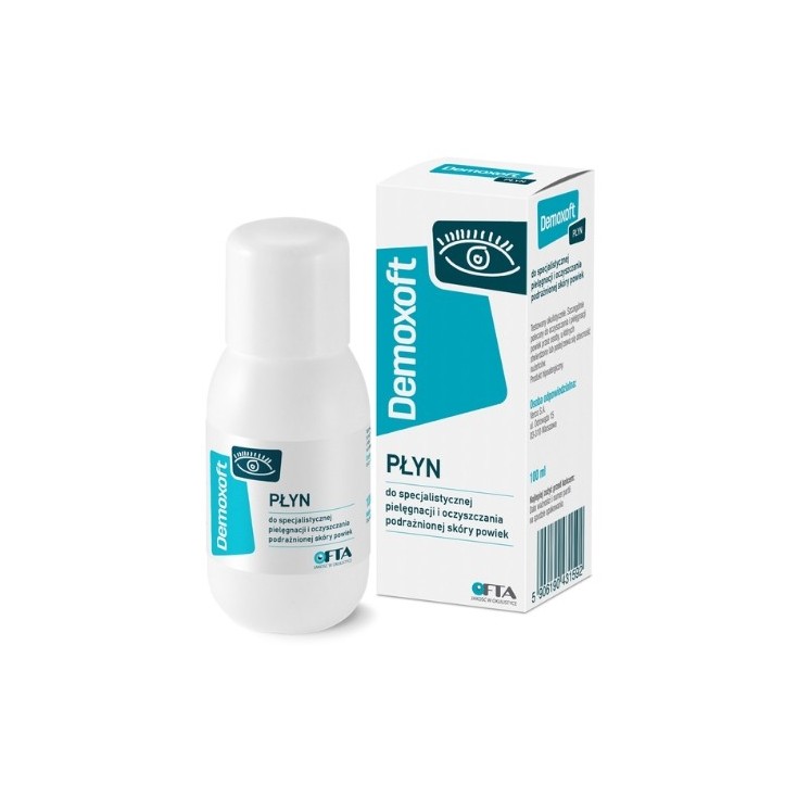 Demoxoft Liquid for the care and cleansing of irritated eyelid skin 100 ml