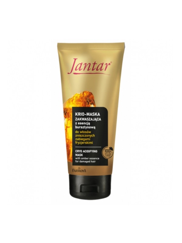 Farmona Jantar acidifying Kiro-Mask for damaged hair with amber essence 200 ml