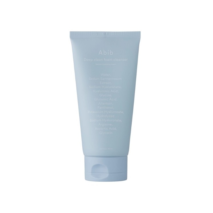 Abib Deep Clean Foam Cleanser  Sedum Hyaluron Foam  Pianka Oczyszczająca do Twarzy 150 ml
