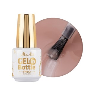 MollyLac Pro Salon Gel in bottle Nail gel in a bottle with a multi-functional brush Jasmine 15 g