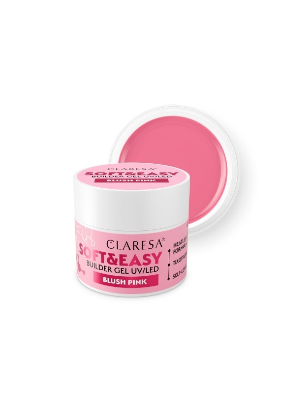 Claresa Soft & Easy Blush Pink Nail Builder Gel 45g