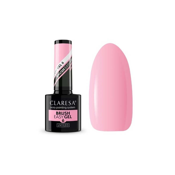 Claresa Brush Easy Gel Żel w buteleczce z pędzelkiem nr /6/  5 g