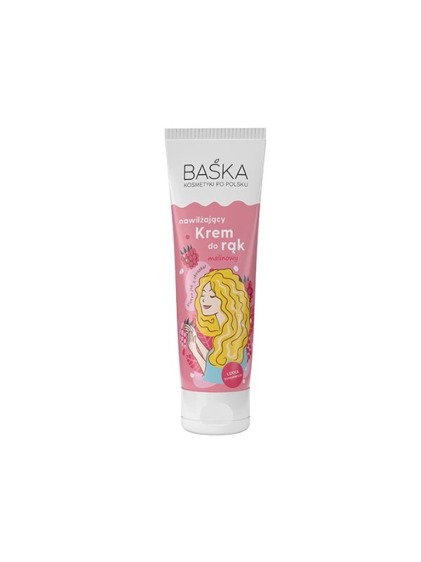 Baśka Moisturizing hand cream raspberry 100 ml