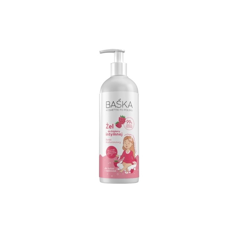 Baśka Żel do higieny intymnej Kwas Hialuronowy 500 ml
