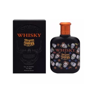 Evaflor Whiskey Sugar Skull Eau de Toilette for Men 100 ml