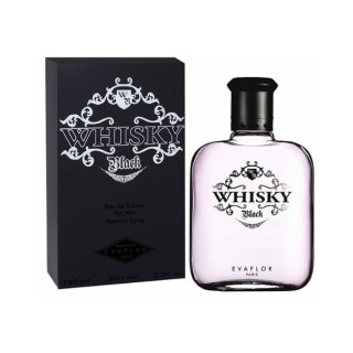 Evaflor Whiskey Man Black Eau de Toilette for Men 100 ml