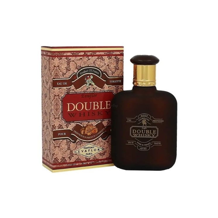 Evaflor Double Whiskey For Man Eau de Toilette for Men 100 ml