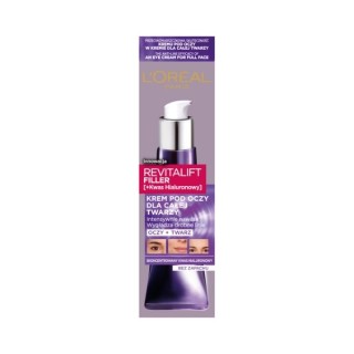 L'oreal Revitalift Filler Eye and face cream with hyaluronic acid 30 ml