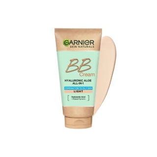 Garnier Hyaluronic Aloe All-In-1 BB Cream nawilżający krem BB do skóry mieszanej i tłustej Jasny 50 ml