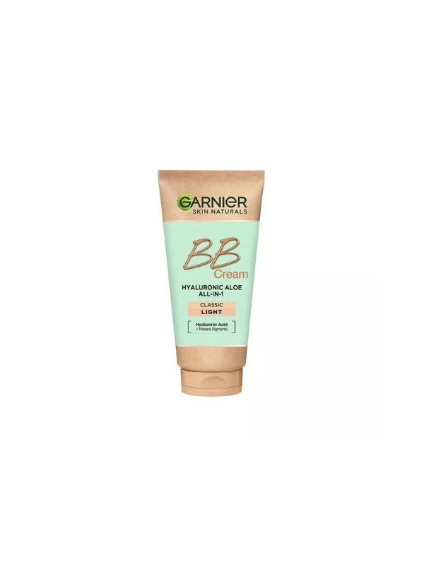  Garnier Hyaluronic Aloe All-In-1 BB Cream nawilżający krem BB do każdego typu skóry Jasny 50 ml