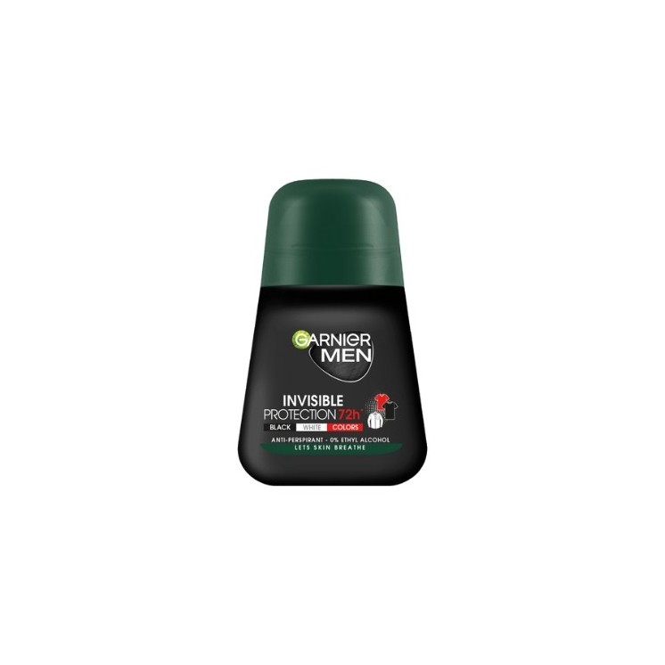 Garnier Invisible 72h Men Roll-On antyperspirant w kulkce 50 ml