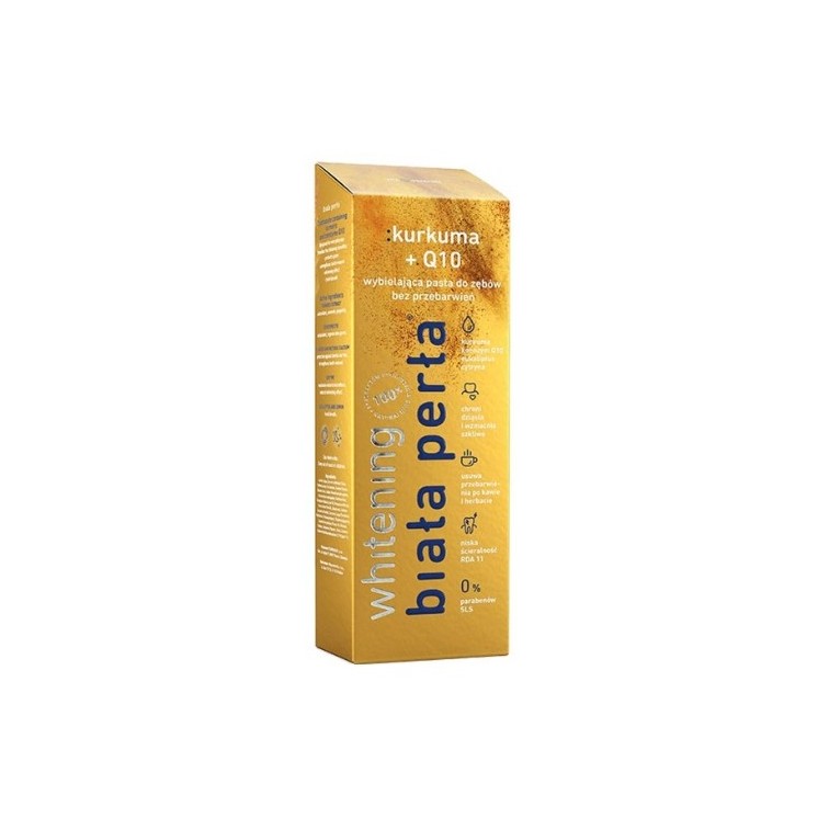 Biała Perła Whitening whitening toothpaste with turmeric 75 ml