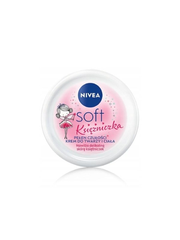 Nivea Cream for children intensively moisturizing Soft Princess 100 ml