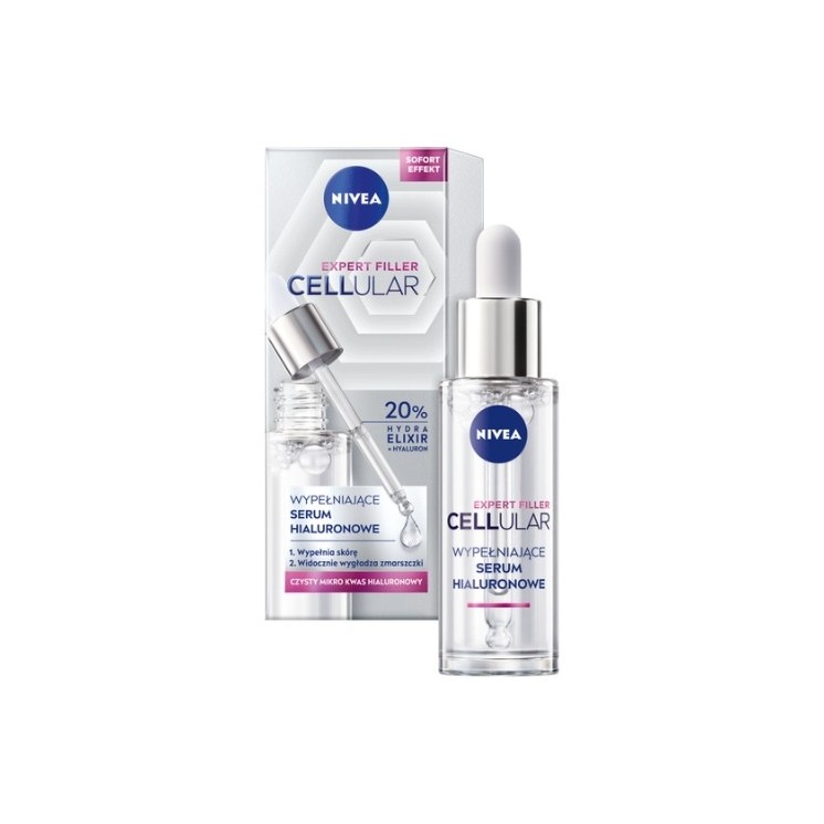 Nivea Cellular Expert Filler hialuronowe serum wypełniające do twarzy 30 ml