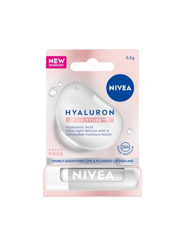 Nivea Sheer Rose Nawilżający Balsam do ust w sztyfcie 5.2 g