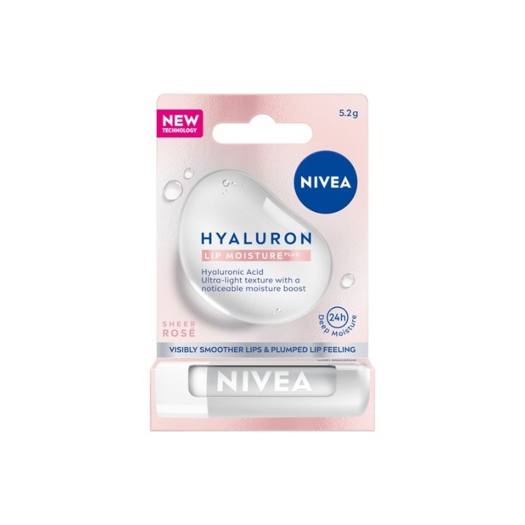 Nivea Sheer Rose Nawilżający Balsam do ust w sztyfcie 5.2 g