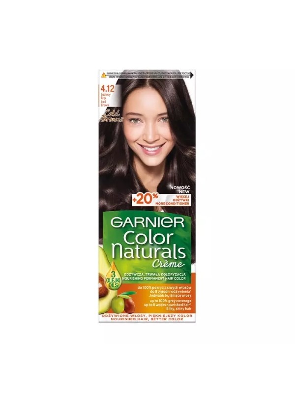 Garnier Color Naturals Hair dye /4.12/ Ice brown