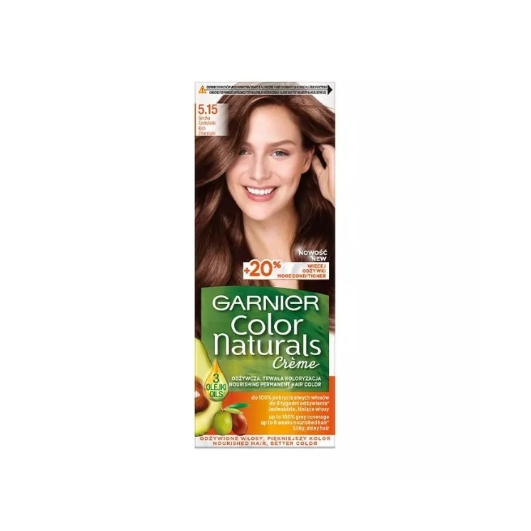 Garnier Color Naturals Farba do włosów /5.15/ Gorzka czekolada