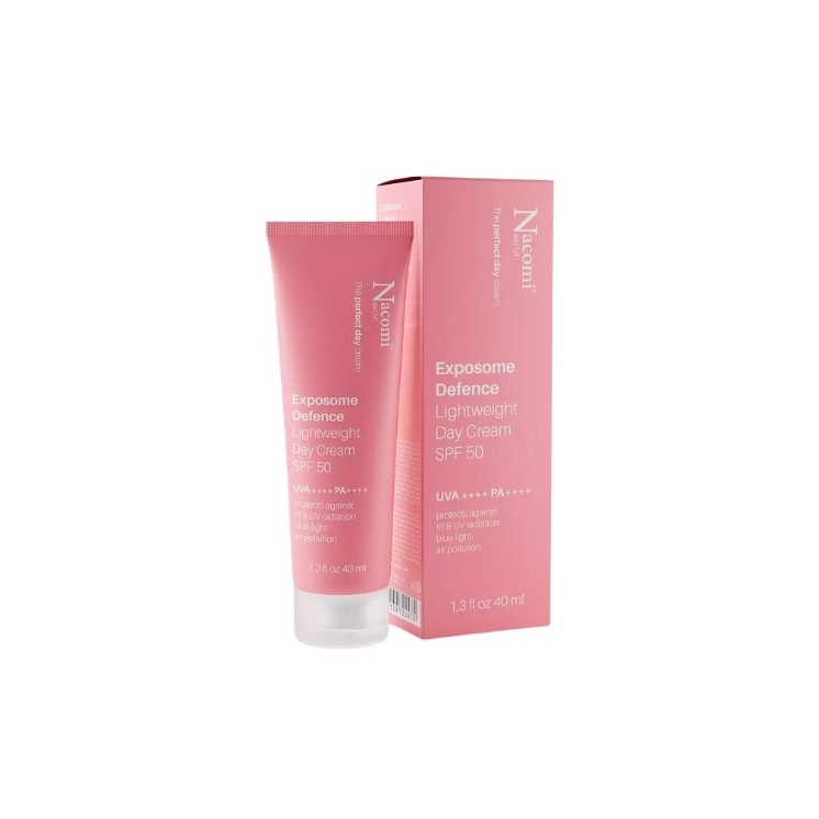 Nacomi Next Level Krem do twarzy  SPF50 Lekki na dzień 40 ml