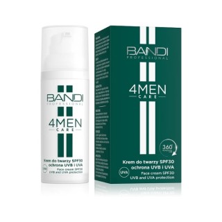 Bandi 4Men Care Krem do twarzy SPF30 ochrona UVB UVA 50 ml