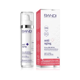 Bandi Medical Expert ANTI AGING Krem BB SPF30 przeciwzmarszkowy z peptydem kolagenowym 50 ml