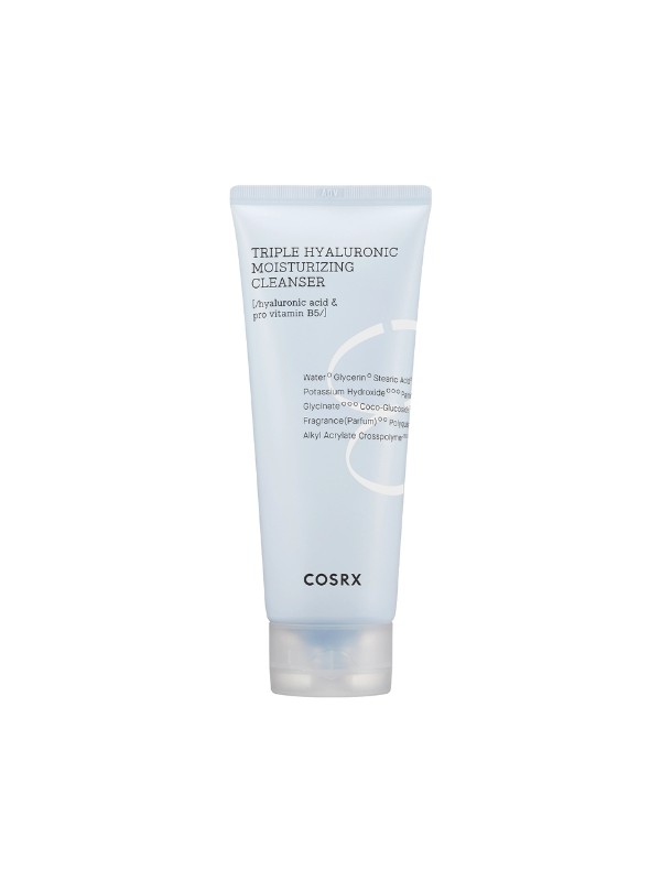 COSRX Hydrium Triple Hyaluronic Moisture Cleanser Oczyszczająca Pianka z Kwasem Hialuronowym 150 ml