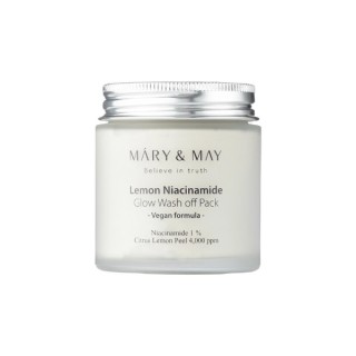 Mary&May Lemon Niacinamide Glow Wash off Pack Glinkowa Maska Rozjaśniająca 125 g