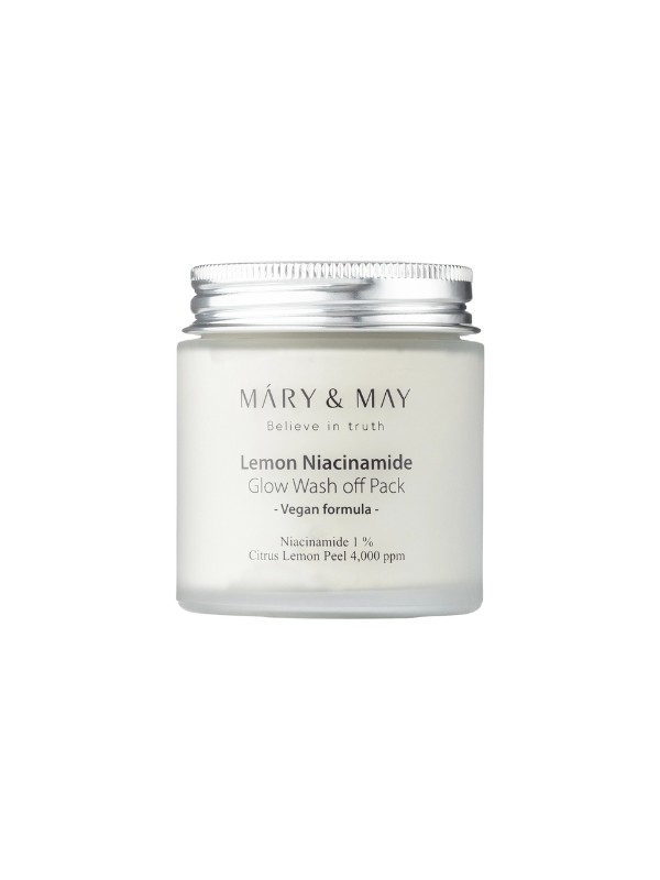 Mary&May Lemon Niacinamide Glow Wash off Pack Brightening Clay Mask 125 g