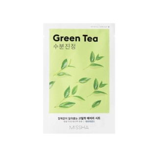 Missha Airy Fit Sheet Mask Green Tea Nawilżająca Maska w Płachcie 19 g