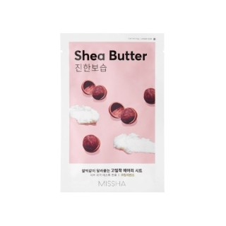 Missha Airy Fit Sheet Mask Shea Butter Nawilżająco-Odżywcza Maska w Płachcie 19 g