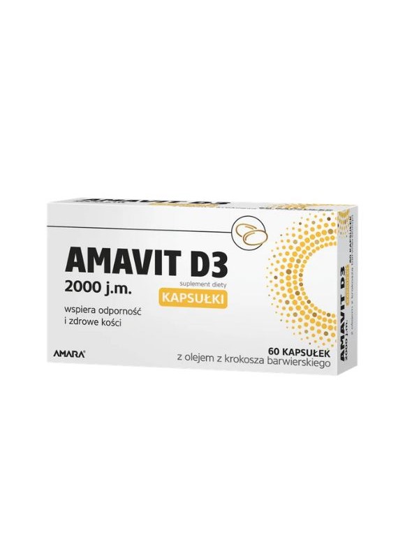 Amavit D3 MAX 4000j.m. 60 tabletek