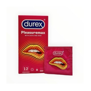 Durex Max Pleasure Prezerwatywy karbowane 12 sztuk