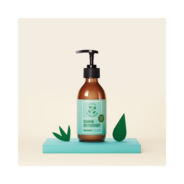 Mydlarnia Cztery Szpaki Horseradish Cleansing Shampoo 300 ml