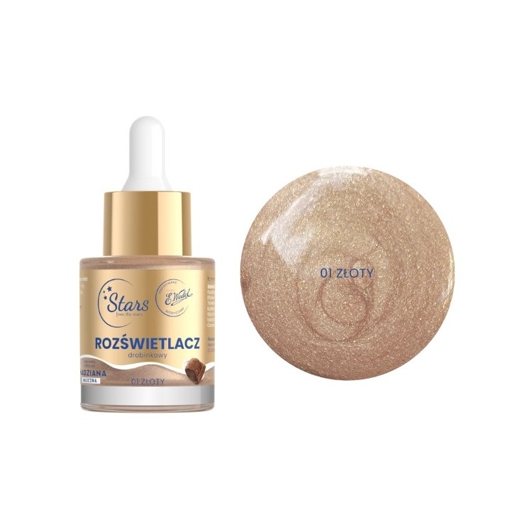 Stars from the stars Wedel Nadziana Rozświetlacz do ciała 01 Złoty 17 G